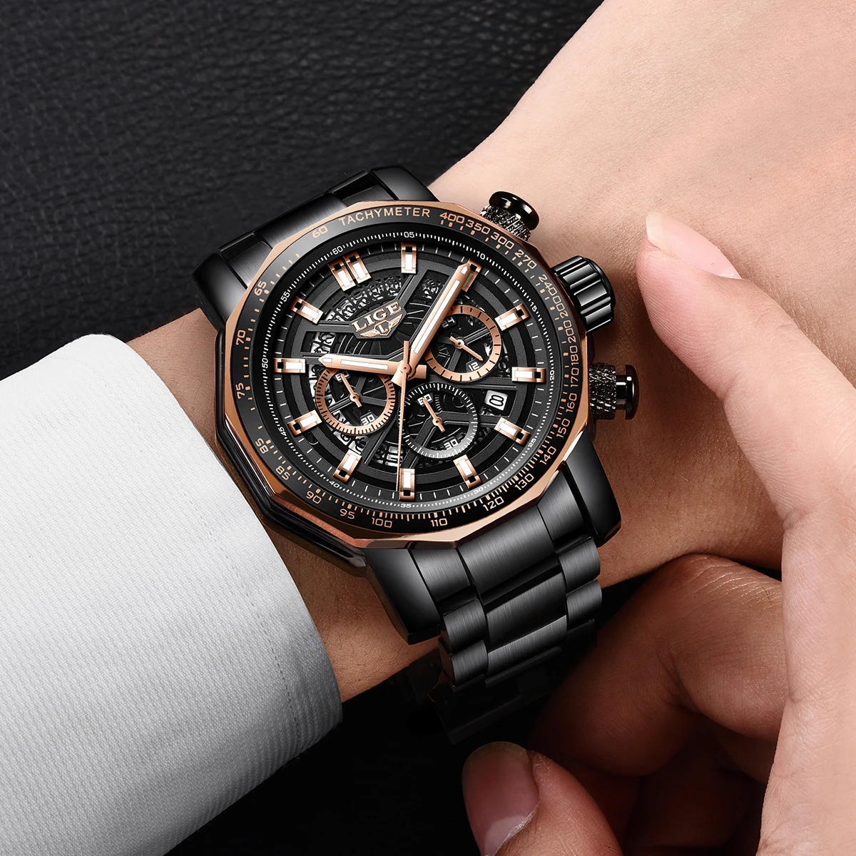 LIGE Orologi sportivi da uomo - Smartwatch Branded Watches For Men recensione e prezzo