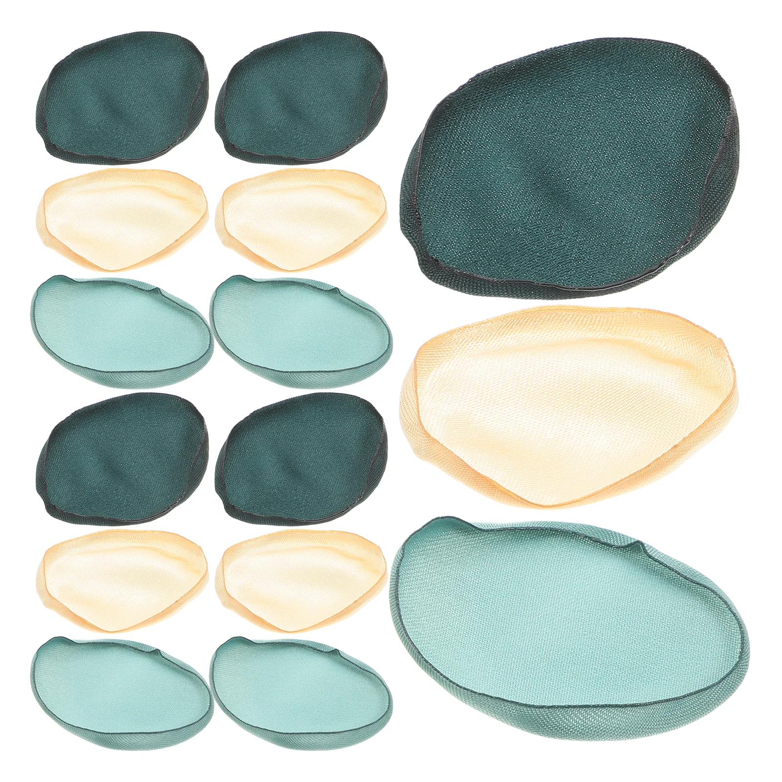 

1 set Artificial Petals Fake Petals Satin Fabric for Decoration Wedding Flower Girl DIY Accessories Bulk Storage