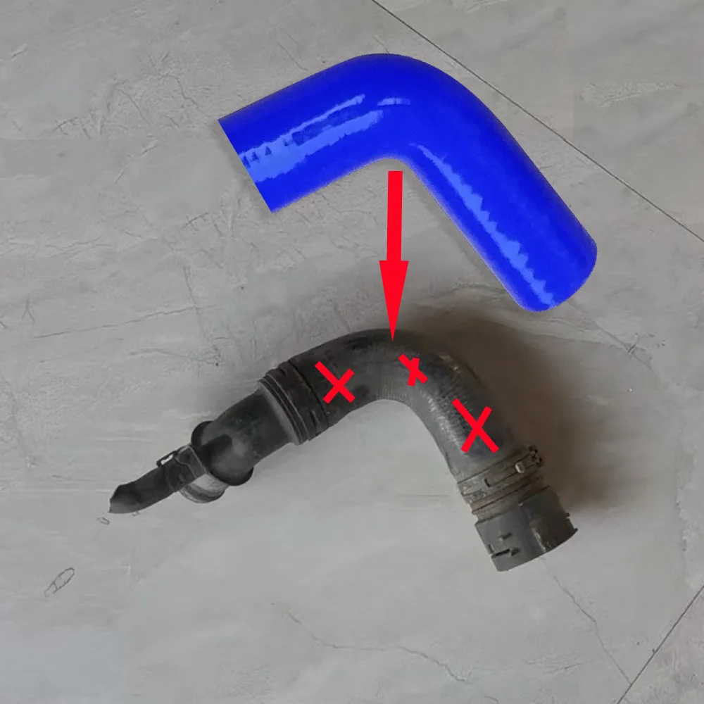 

Silicone Coolant Hose 1K0122101 For AUDI A3 8P GOLF V R32 EOS 3.2 V6 BDB