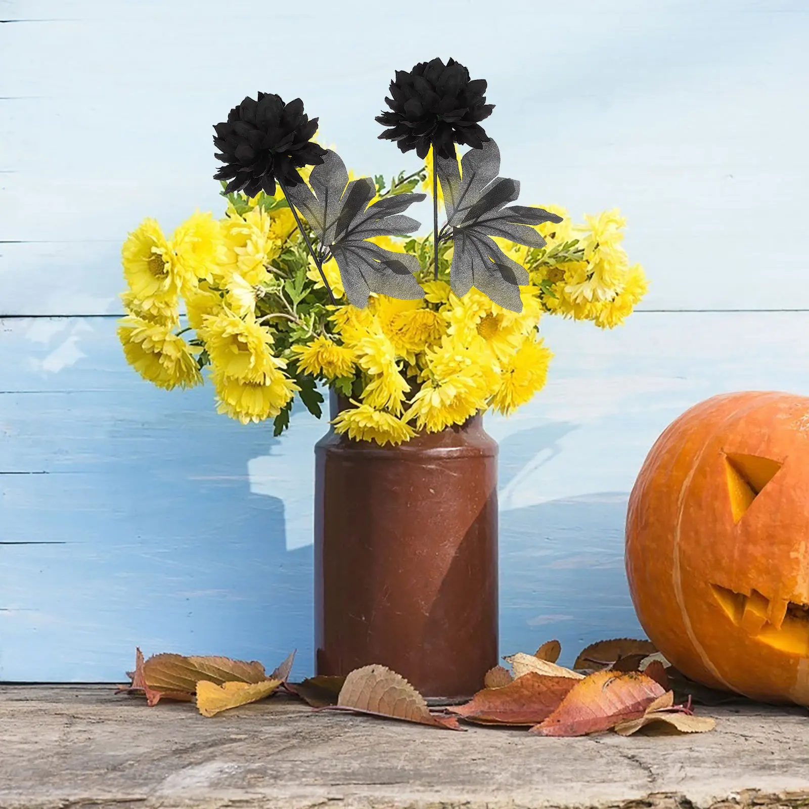 

10pcs Artificial Dahlia Bouquet For Home Wedding Decor, Halloween Flower Arrangement, Fake Flowers, Bridal Bouquet, Photo Props,