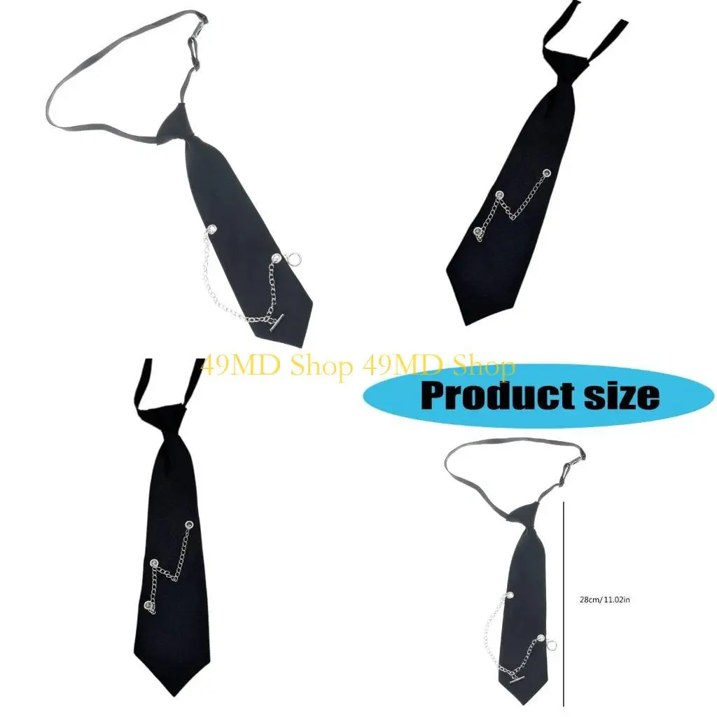 49md-キッズ-調節可能なネクタイ-ネックレス-コスチューム-ジュエリー-ギフト-あらゆる機会に最適