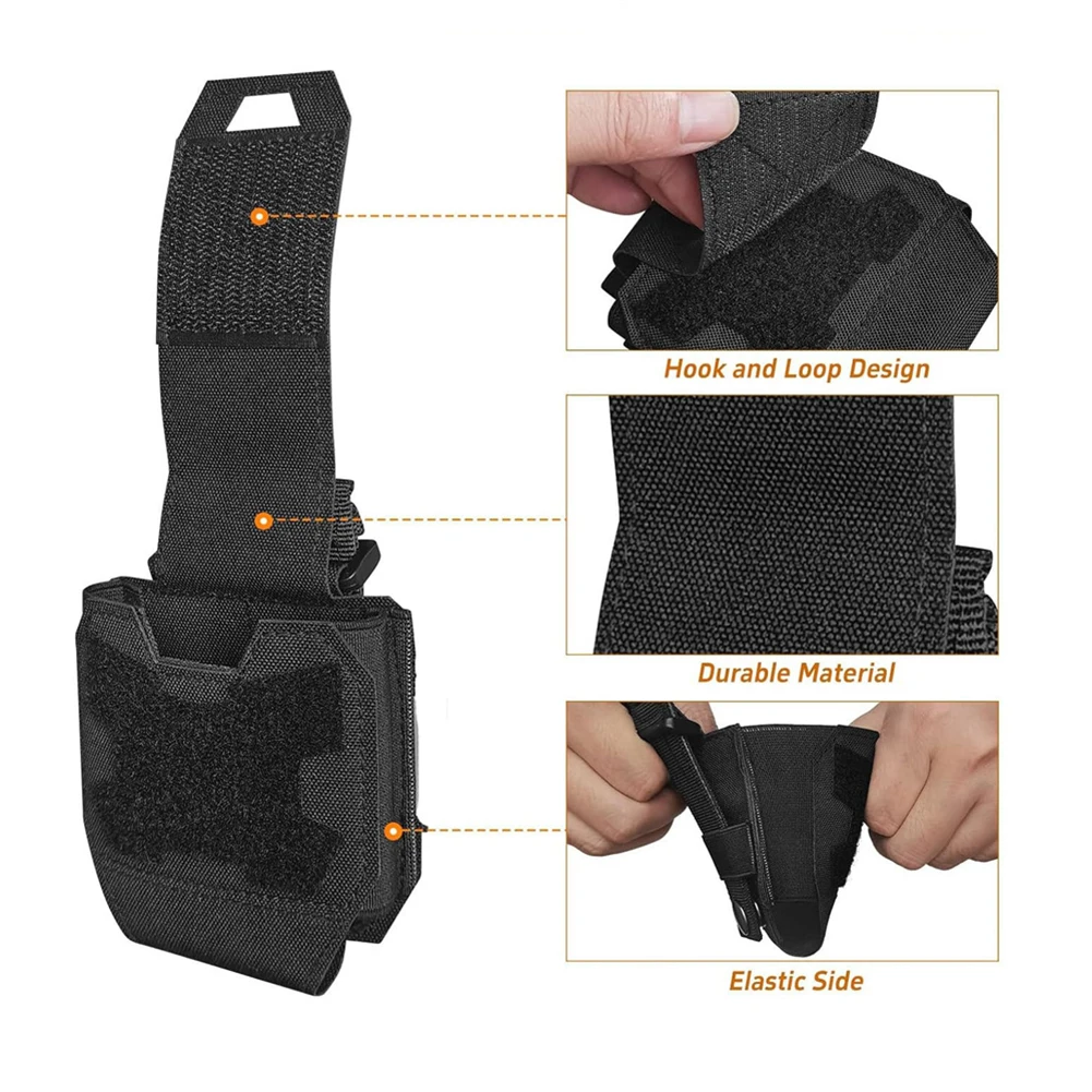Quick-Draw Accessories Bag Waterproof Training Waist Pack Adjustable Oxford Cloth Tool Pouch Camping Training Travel Bag