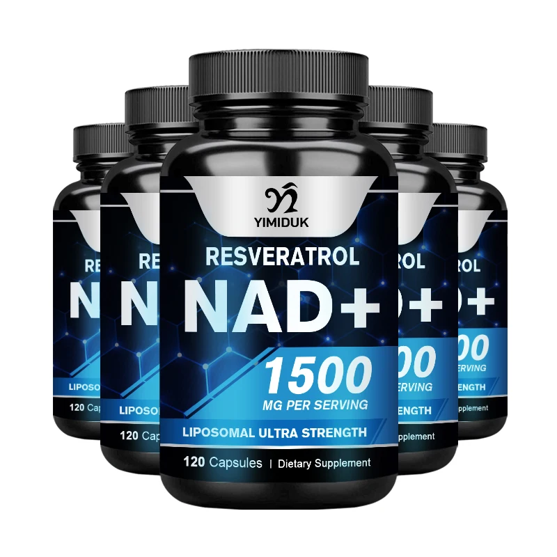 NAD Supplement, Liposomal NAD+ Supplement with Resveratrol, Boosting Supplement - Support Cellular Health, Stamina&Healthy Aging