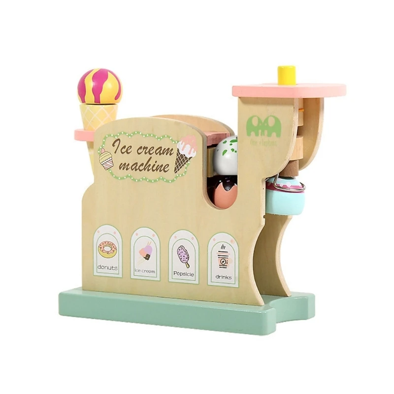 

New Early Educational Toy Ice Cream Math Toy Ice Cream Machine Toy Parent-child Toy