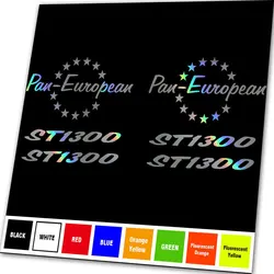 For Honda Pan European ST1300 Graphics Replacement Motorcycle Petrol tank fairing Decals Stickers Set