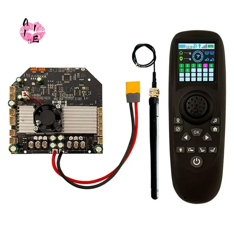 A11E-RXG10-TXG4 8V 12V 24V GPS Brushles Remote Control High-Speed High-Power Net Pulling Boat Modification Kit RC Bait Boat
