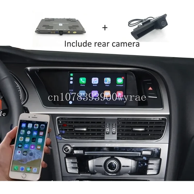 

A4 B8 CarPlay Wireless Video Interface For AUDI A4 A5 Q5 Symphony/Concert Car Play IOS13 Reverse Parking System With Rear Camera