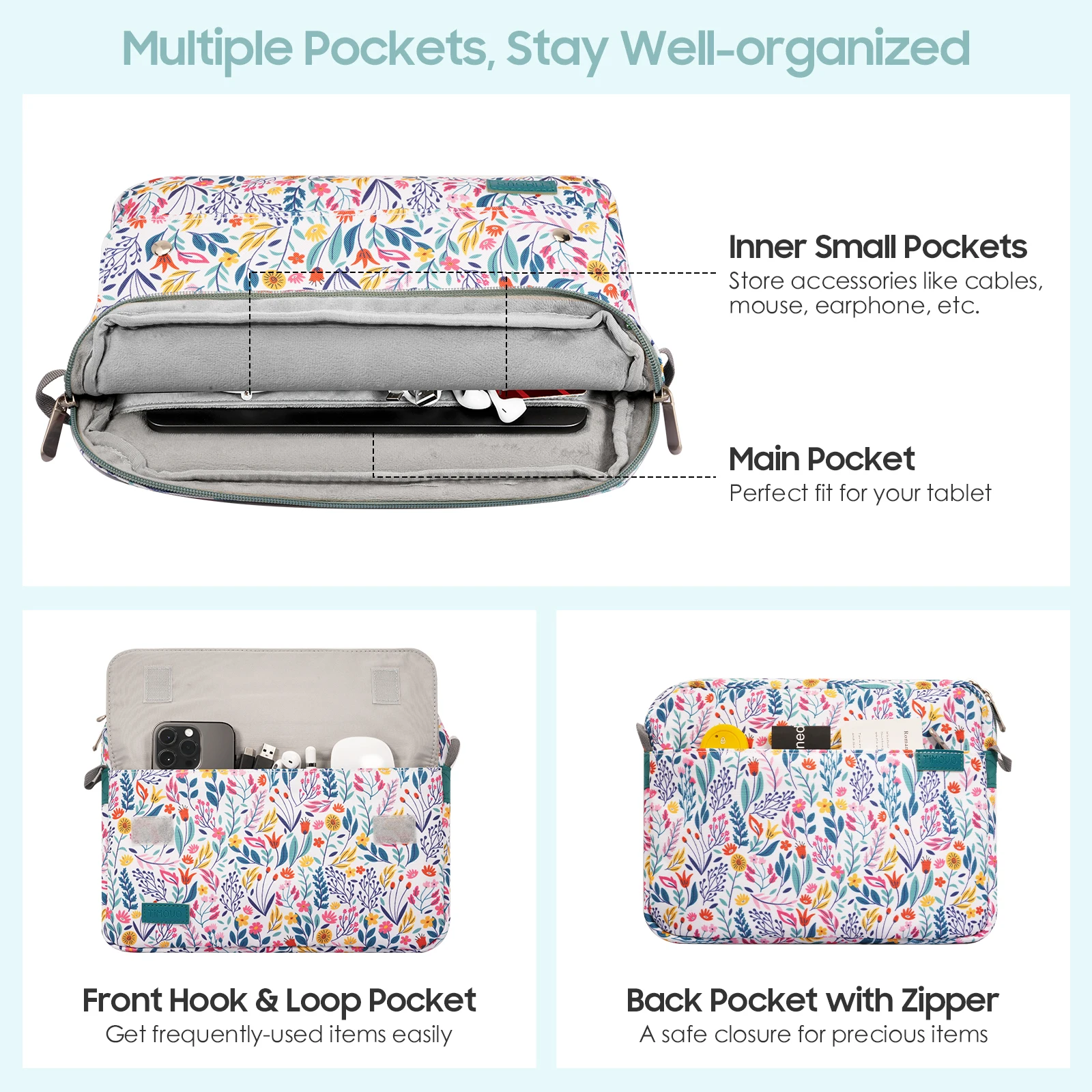 9-11 Inch Tablet Sleeve Bag wi - огляд і ціна Tablet Shoulder Bag