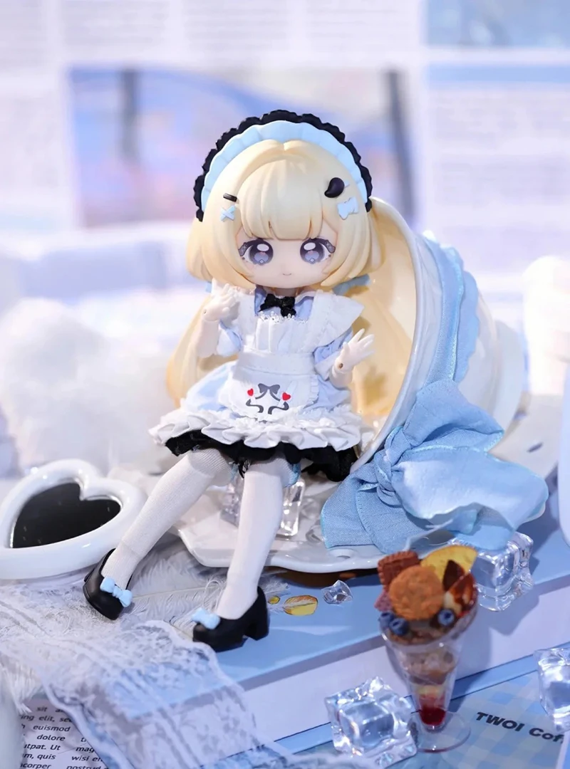 البيع المسبق للسكر 100% سلسلة Moowooart 1/12 Bjd صندوق أعمى اللعب صندوق الغموض عمل الشكل المنقولة Kawaii دمية للفتيات اللعب