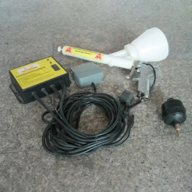 Metal workpiece spray machine Mini Powder Coating System PC02 Electrostatic spray gun 110V/220V