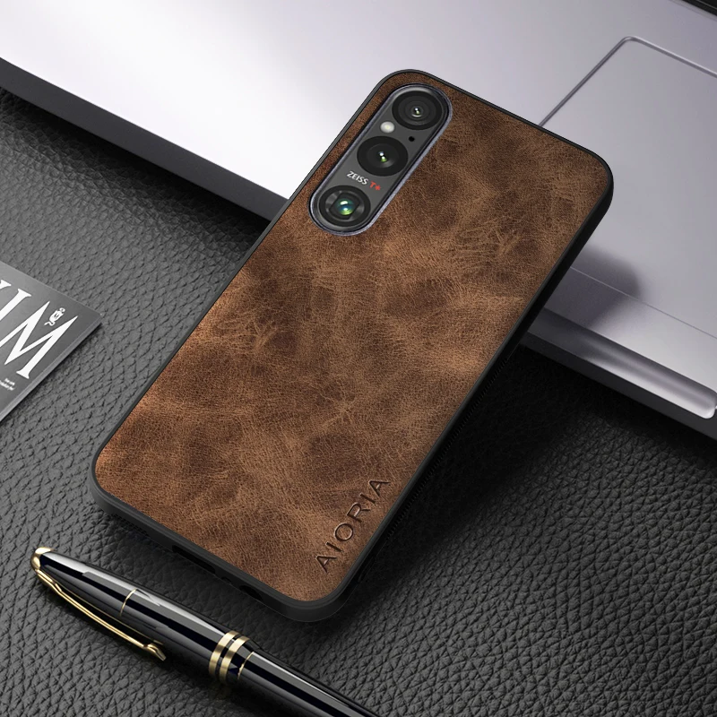 حافظة لهاتف سوني اكسبيريا 1 10 5 III IV V 5 II ACE 2 Ace III Pro-I XZ3 XZ4 غطاء جلد PU فاخر لهاتف سوني اكسبيريا 1 V pro