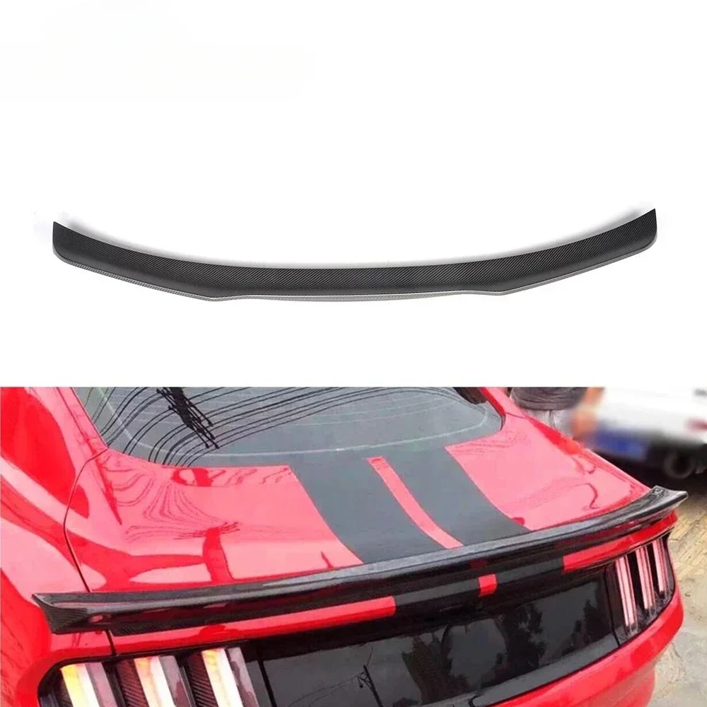 

Carbon Car Rear Spoiler for Ford Mustang GT Coupe 2-Door 15-16