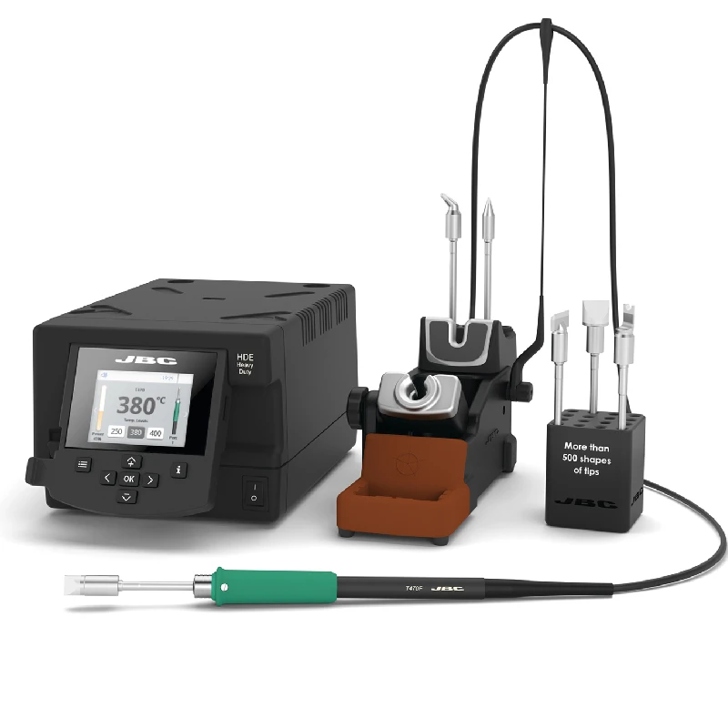 Original JBC HDE-2E Heavy Duty Soldering Station 230V Fit JBC C470 Series Soldering Tips