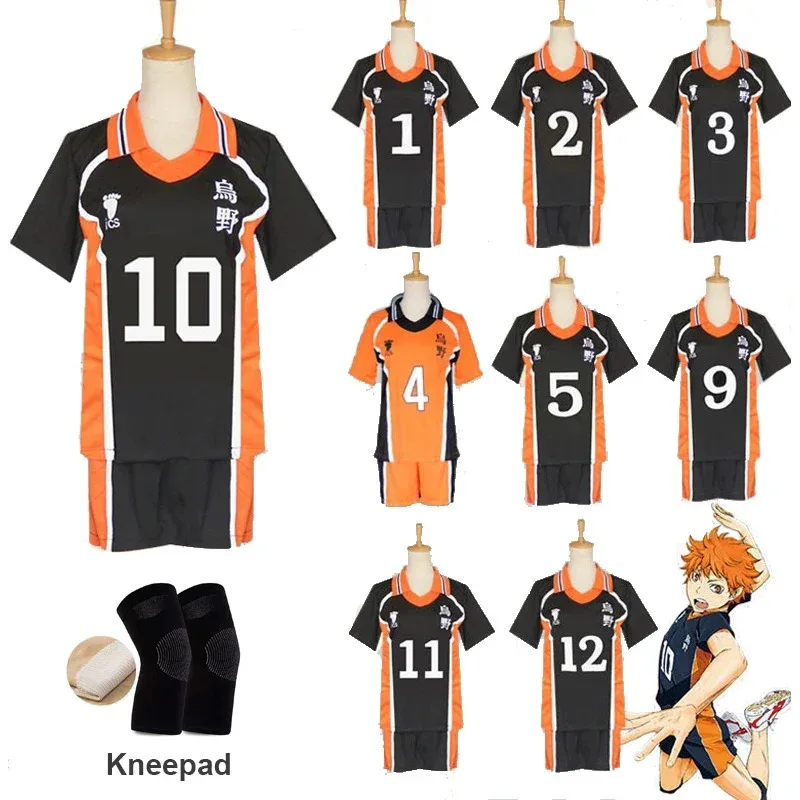 2025 ❤ New Hot Anime Haikyuu Cosplay Costume Karasuno High School Volleyball Club Hinata Syouyou Kageyama Tobio Sportswear★★