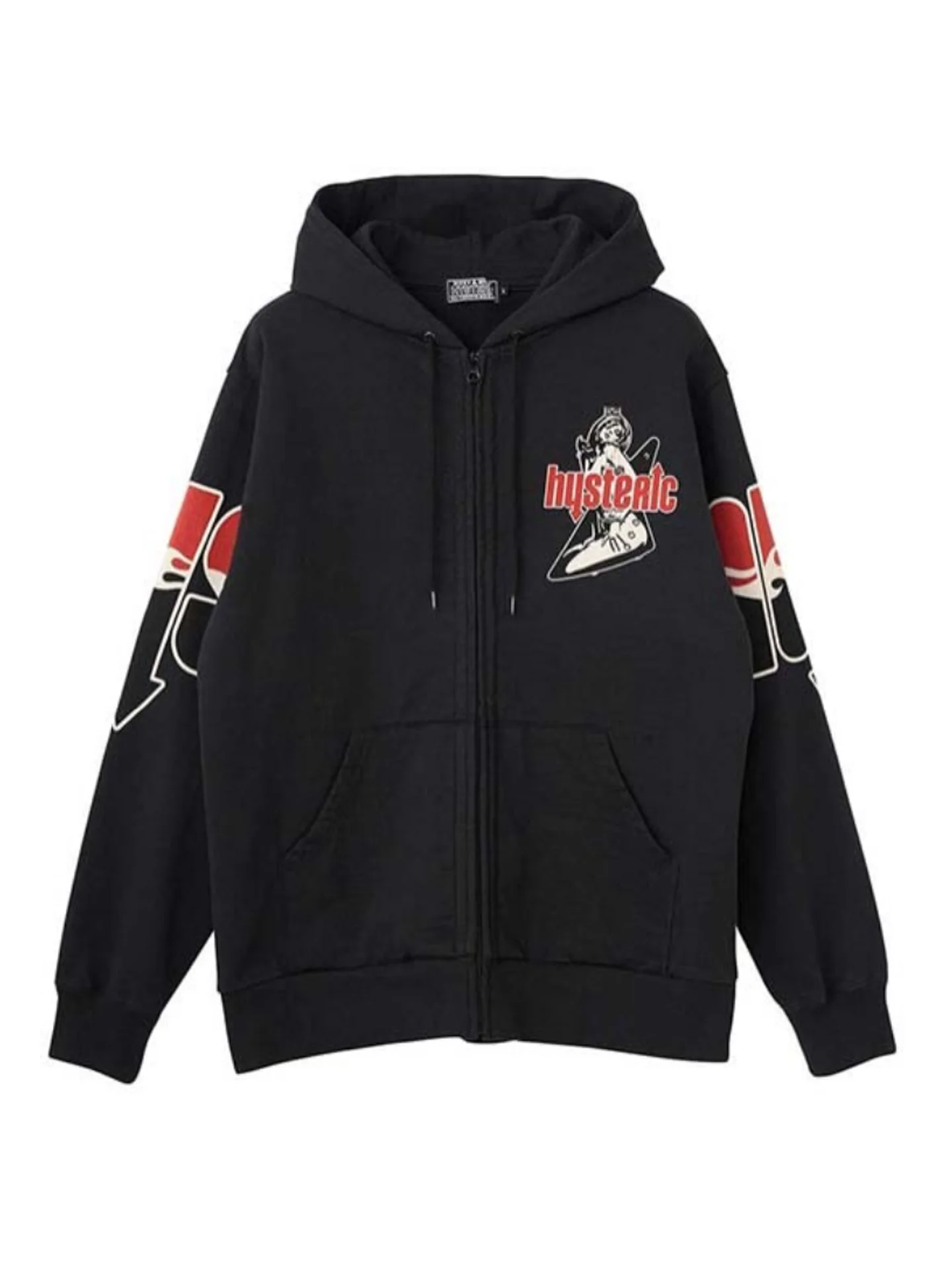 Hysteric Glamour Unisex Hoodie Long Sleeve Zipper Design Printed Pattern Youth Fashion Non-Shrinking Other Material 2026 Autu...