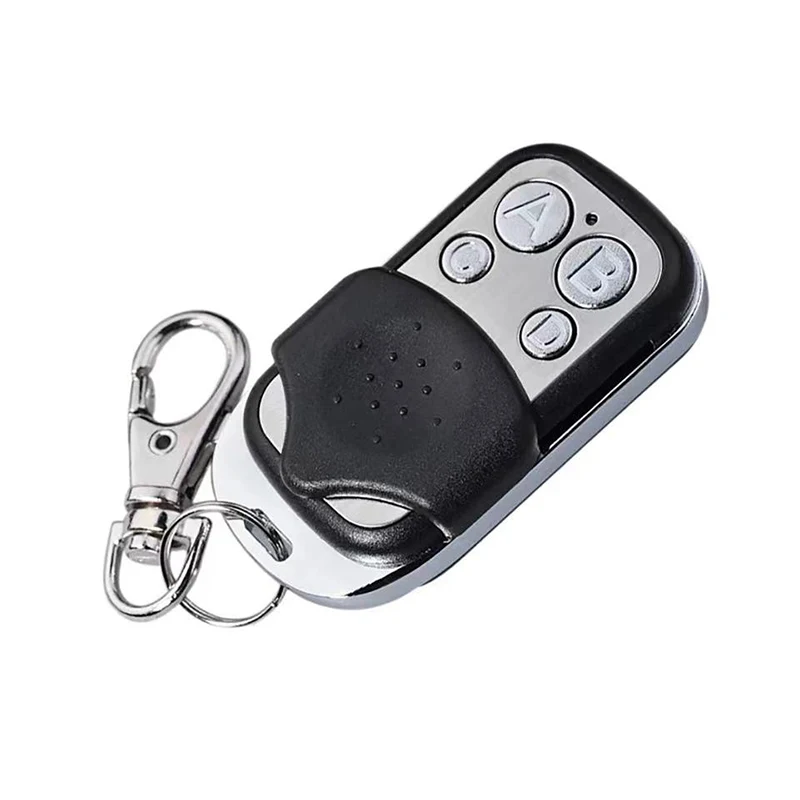 

Metal Push Button Remote Control Transmitter ABCD / Lock Unlock 4Button 433MHz Universal 4 Buttons Garage Door Opener Remote