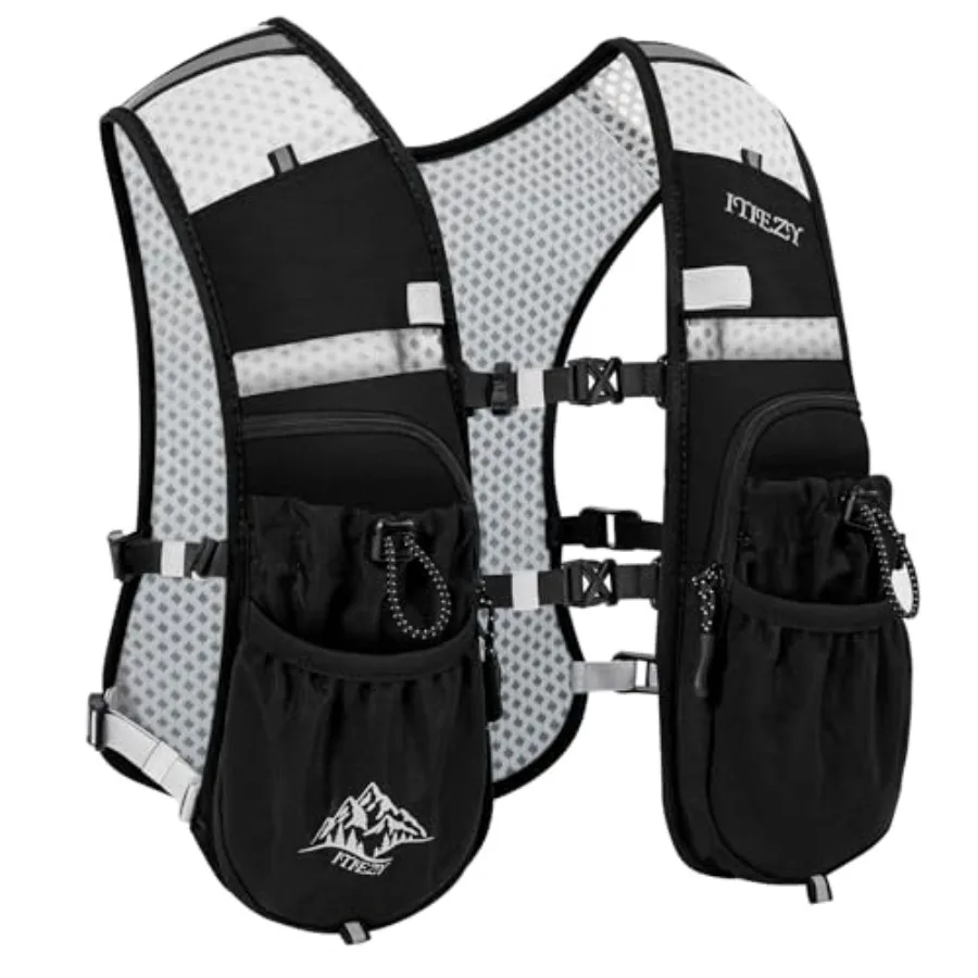 

Running Vest for Women Men, Hydration Backpack Lightweight Water Leak-Proof Bladder Sleeve for Marathon, Trail, Cycling, Hiking