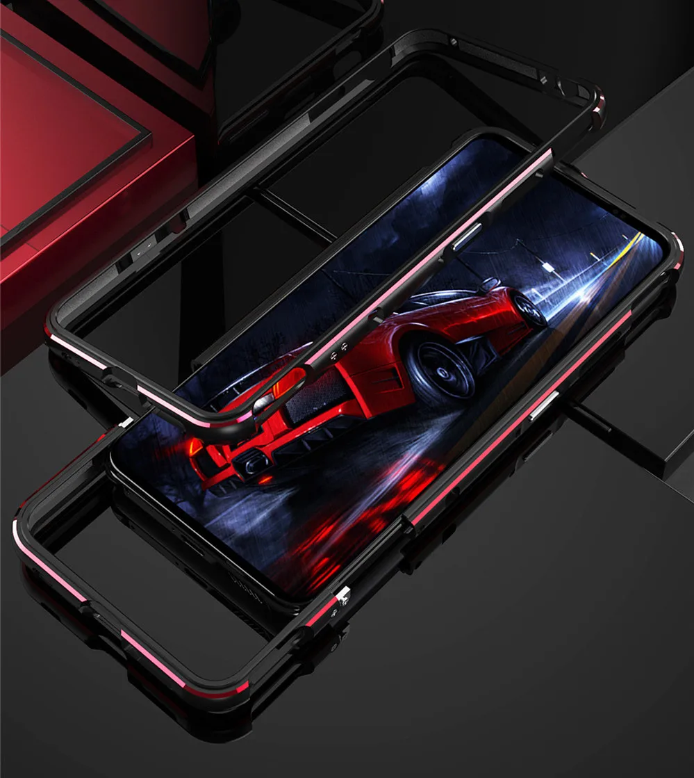 Bumper Phone Case For Nubia Red Magic 7 Pro Metal Aluminum Frame for Nubia Red Magic 7 7s Pro Case Metal Protective Bumper