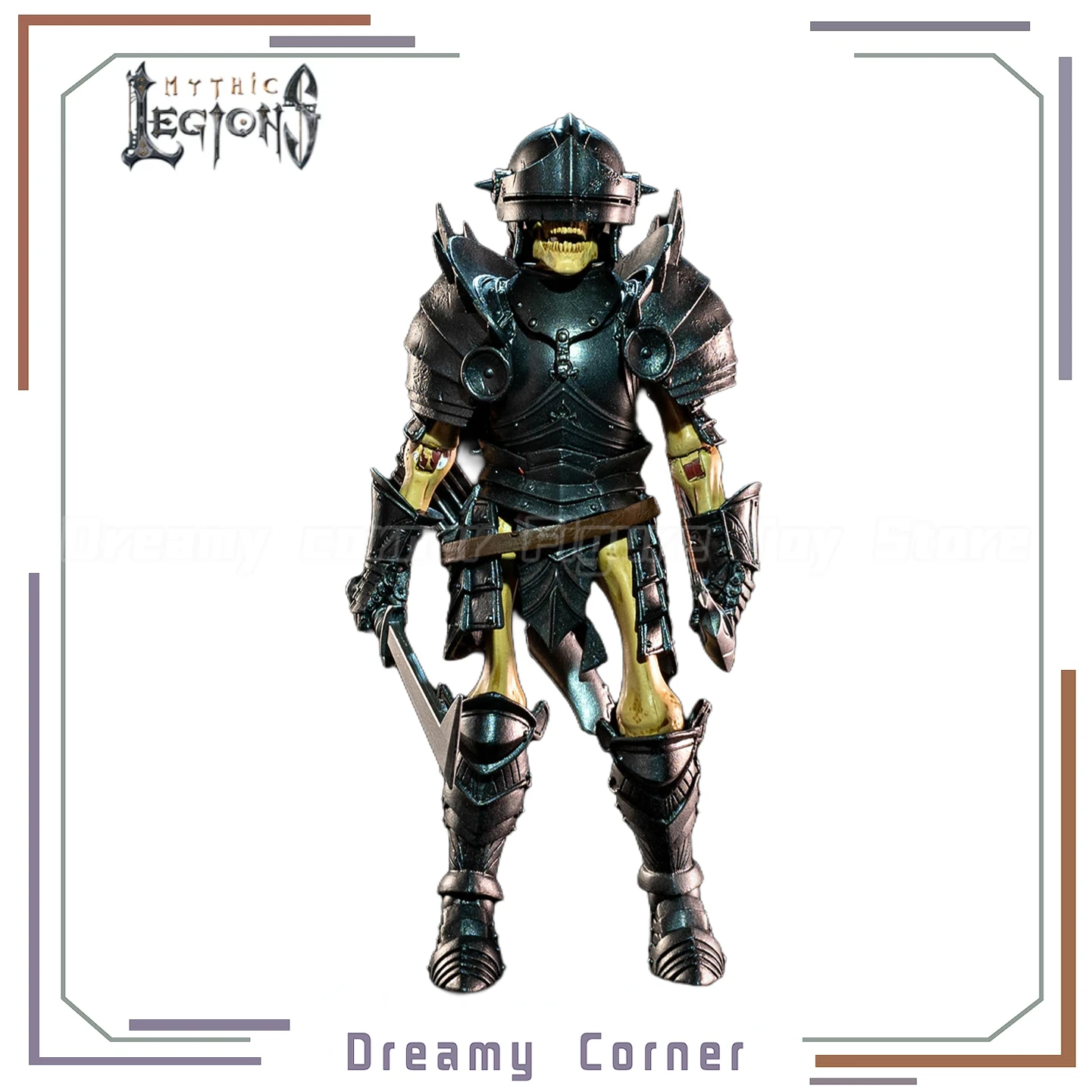 

В наличии: Оригинальная коллекционная фигурка Four Horsemen Studio Mythic Legions DELUXE SKELETON LB, модель игрушки для коллекционирования.