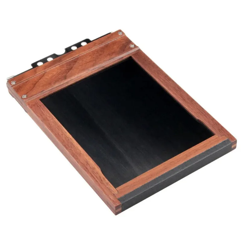 Latest Camera Wooden Film Box Film Clip Black Walnut International Standard 4x5/5x7/8x10
