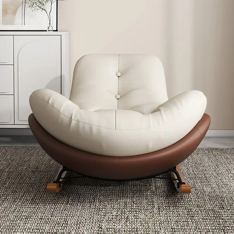 

Rocking chair adult balcony household single leisure chair living room chasing drama lazy