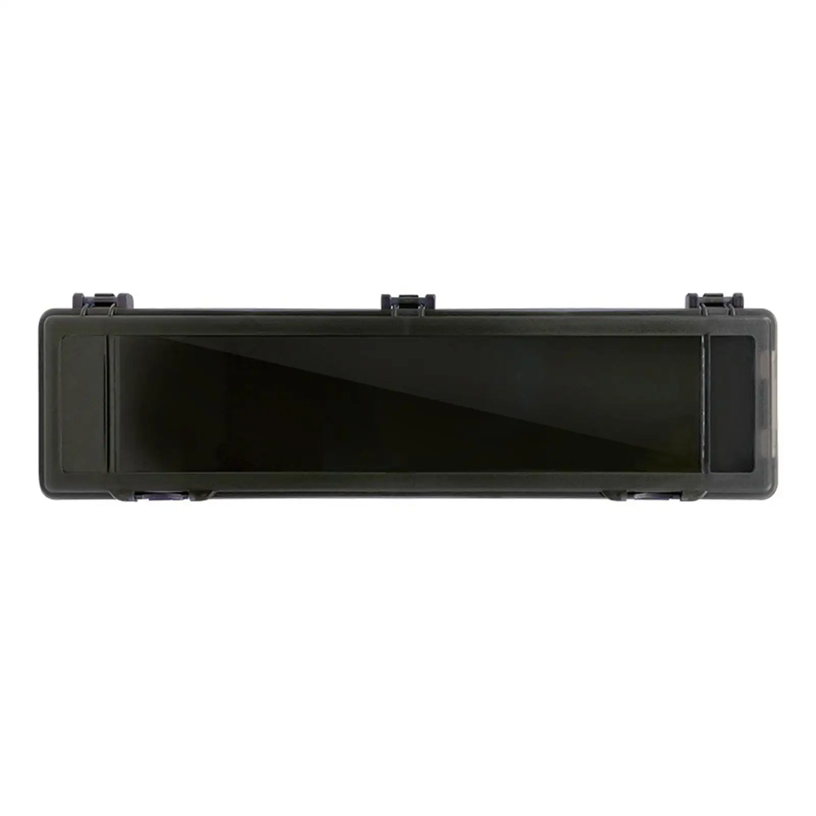 Carp Fishing Tackle Box Mini Rig Storage Case with Double Clasp Lock Lid for Hooks and Tools
