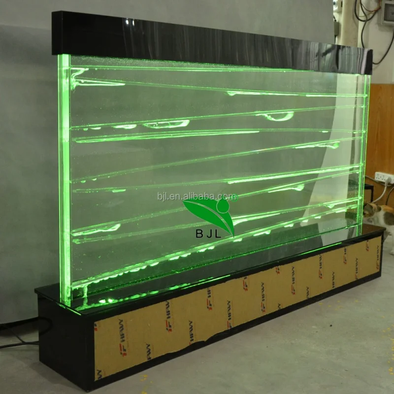 Customized. LED standing bubble wall feature with bubbles and remote controller