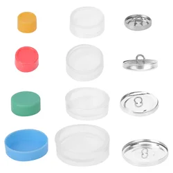 Cloth Bag Cover Buttons Kit Round Button Base DIY Handmade Crafts Buckle Making Tools Cover Buttons Assembly Tool Cover Buttons