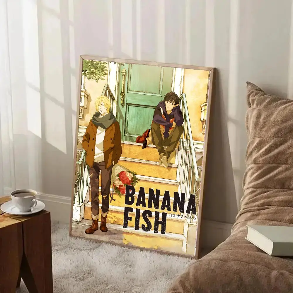 Banana Fish Anime-Leinwand-Poster, Kunst, HD, fortschrittliches ästhetisches Druckpapier, Wandkunst für Wohnzimmer, Heimdekoration – Detail 18