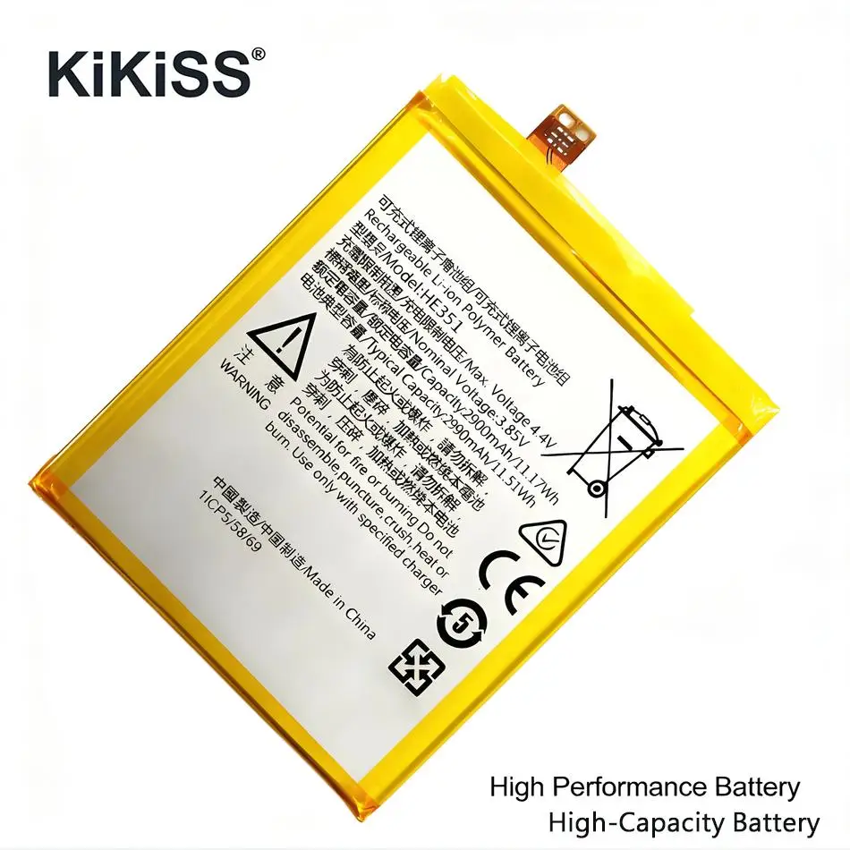 

Аккумулятор для мобильного телефона Nokia 3.1 TA-1049 TA-1057 TA-1063 TA-1070 TA-1074 HE351, высокая емкость 2900 мАч