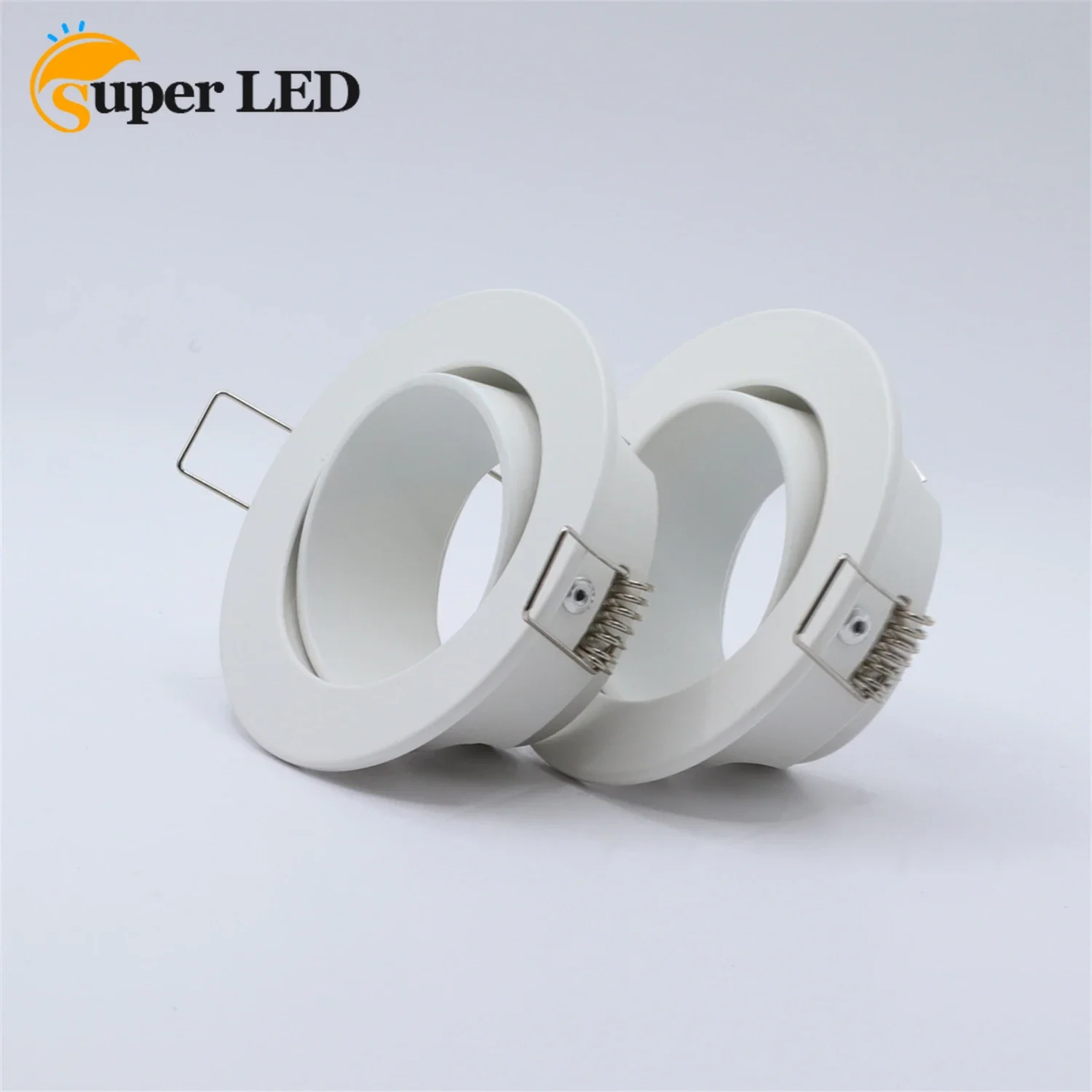 

Replaceable GU10 Downlights LED Spotlights White GU10 Lights E27 Bulbs Adjustable Light Frame Lighting