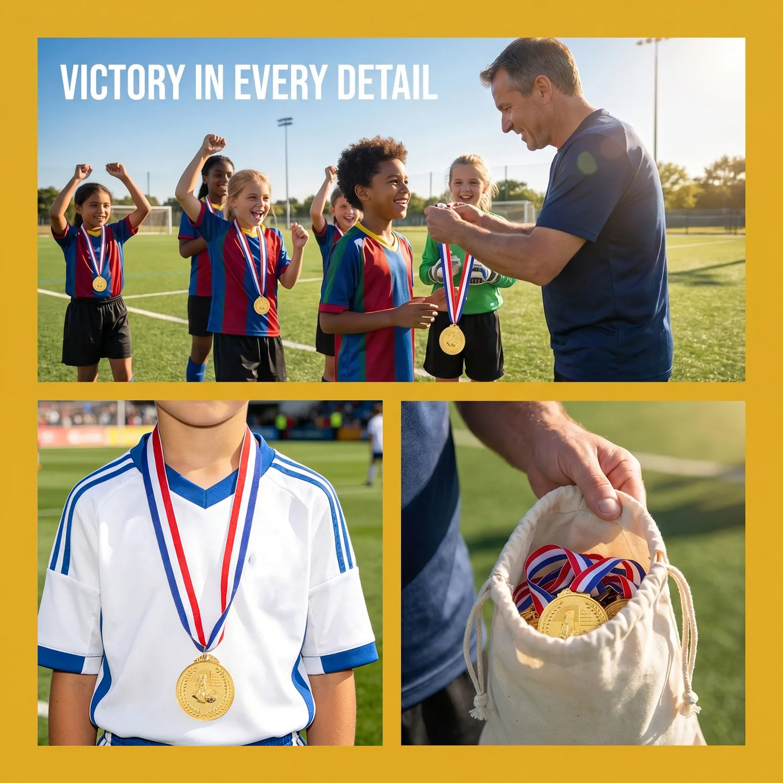 12 Medallas de Fútbol con Acab - Party Games Youth reseña y precio