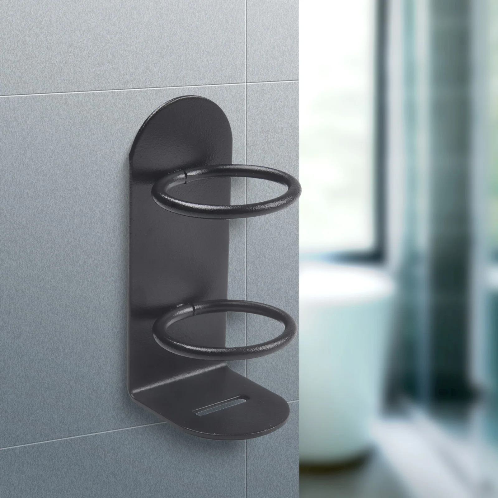 Iron Electric Toothbrush Holder Toothbrush Stand Rack Organizer Wall-Mounted Holder Space Saving Bathroom Accessories