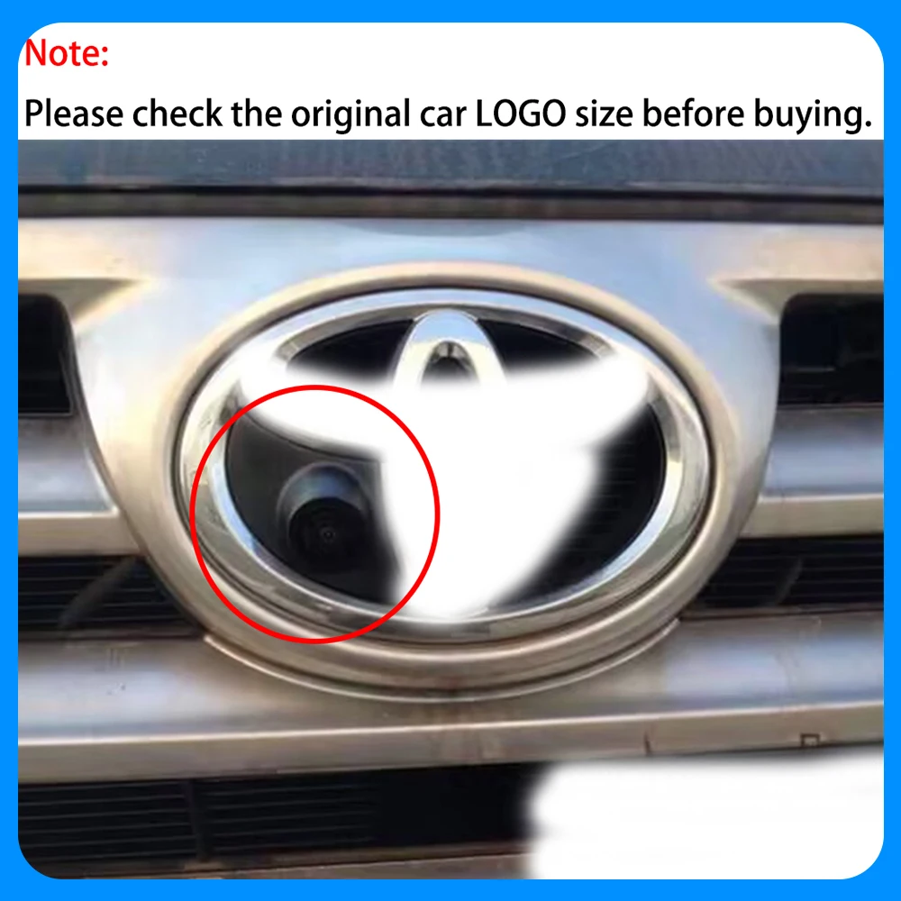 ZhuCamX AHD 1080p Ultra Clear Night Vision LOGO Parking Front View Camera For Toyota Camry XV50 Facelift 2014 2015 2016 2017