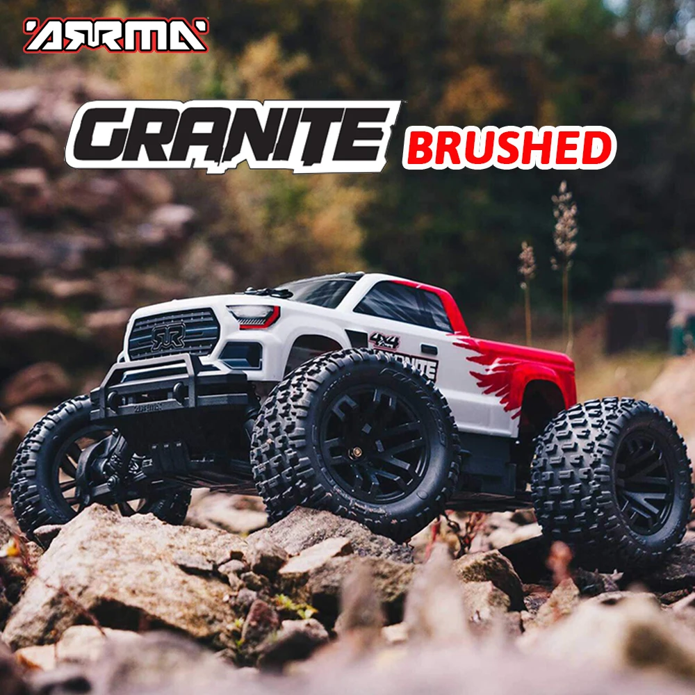 

ARRMA GRANITE 4WD MEGA 550 Матовый RTR 1/10 RC Электрическая модель с дистанционным управлением Автомобиль Monster Truck Игрушки для взрослых и детей