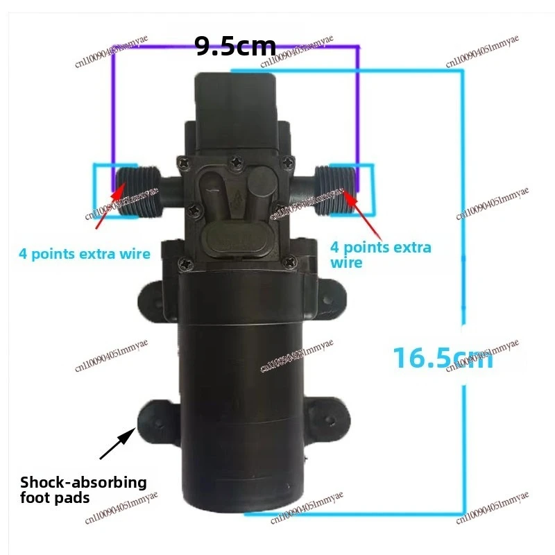 

Специальный насосный шланг для оборудования высокого давления, водяной насос для чистки бытовой техники 12 В 24 В, с подключением по давлению