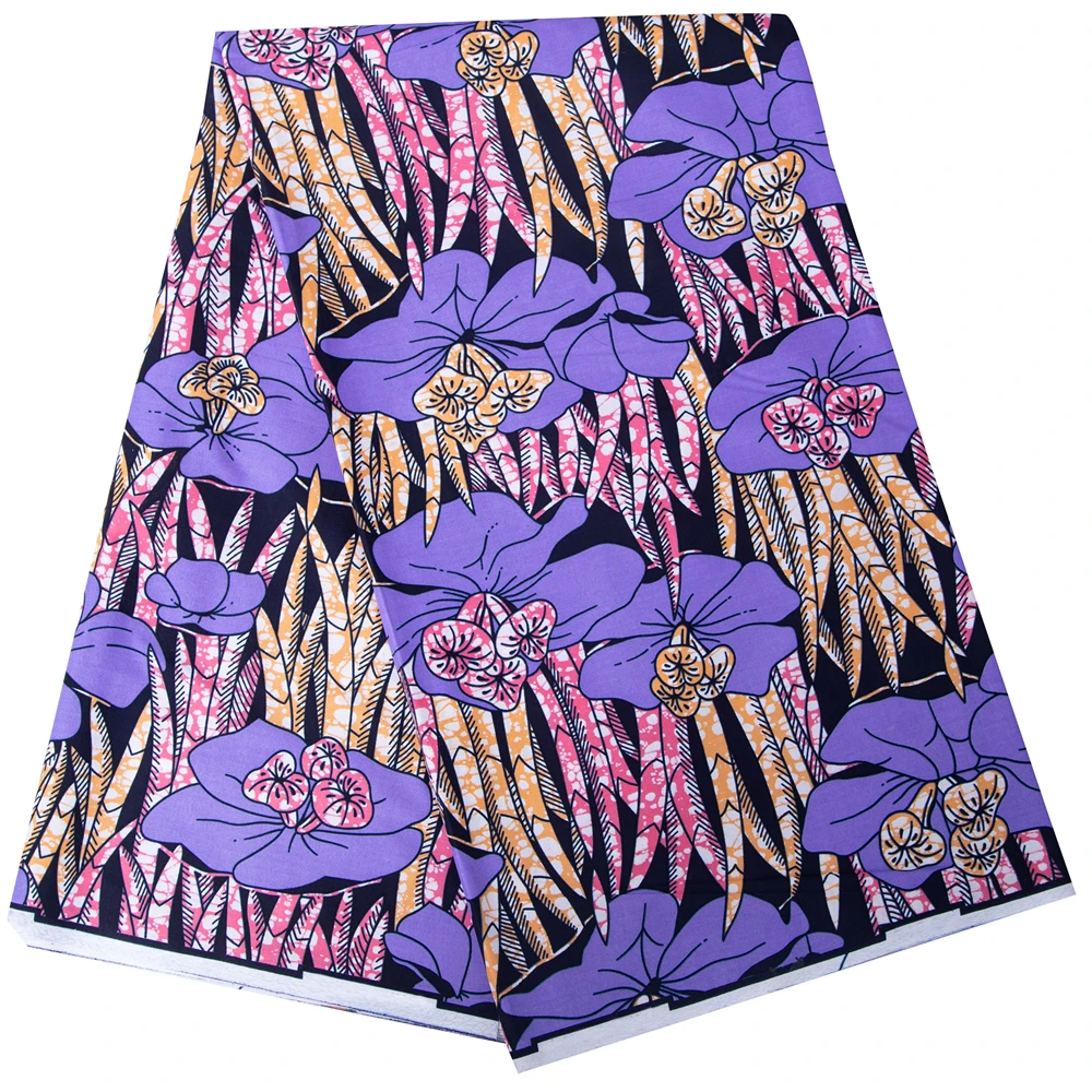 100% القطن الأفريقي أنقرة النسيج الباتيك Pagne الشمع طباعة النسيج لفستان الحرفية المواد القطن عالية الجودة DIY بها بنفسك الخياطة Tissu SP #5