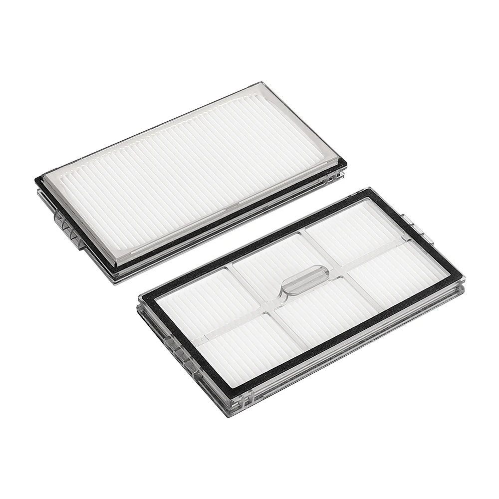 أجزاء مرشحات HEPA لـ Roborock G20S Ultra/Qrevo CurvX/Saros 10R /Saros Z70 جهاز آلي لتنظيف الأتربة ملحقات مرشحات قابلة للغسل