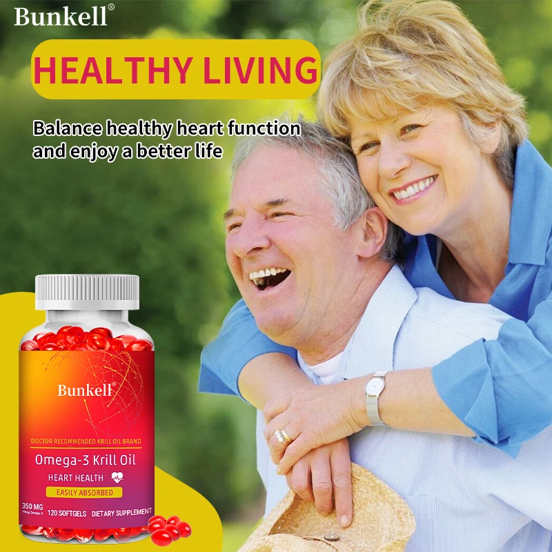 

Капсулы с антарктическим крилевым маслом с Омега-3, EPA, DHA и астаксантином - поддержка здоровья сердца, мозга, суставов, когнитивных функций и сердечно-сосудистой системы