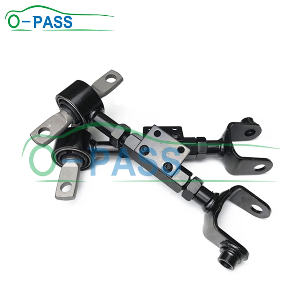 OPASS Adjustable Rear upper Camber Control arm For Honda Civic VII EX & Integra & Acura RSX Type-S EL 52390-S5A-980 1 pair