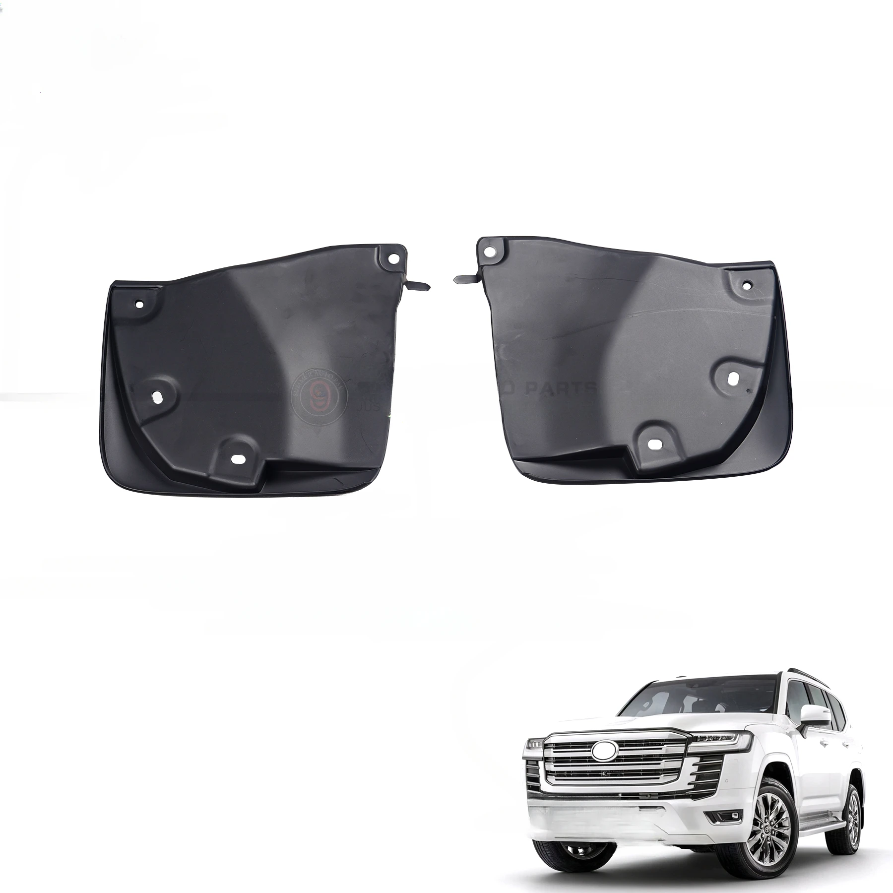 High-quality car rear side panel footrests for Land Cruiser 300 Exterior body modification accessoriescustom