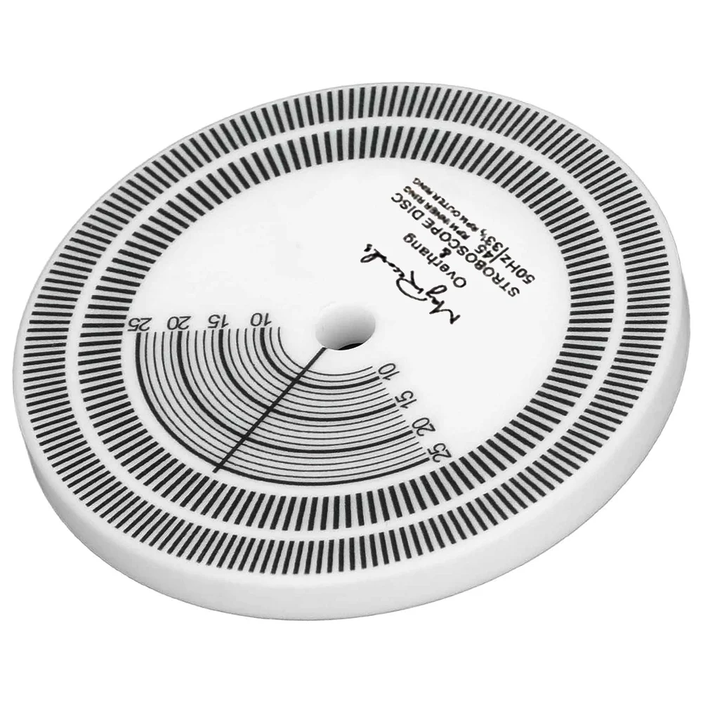 LP Record Player Strobe Disc Calibration Tachometer Record Player Speed Detection Record Calibration