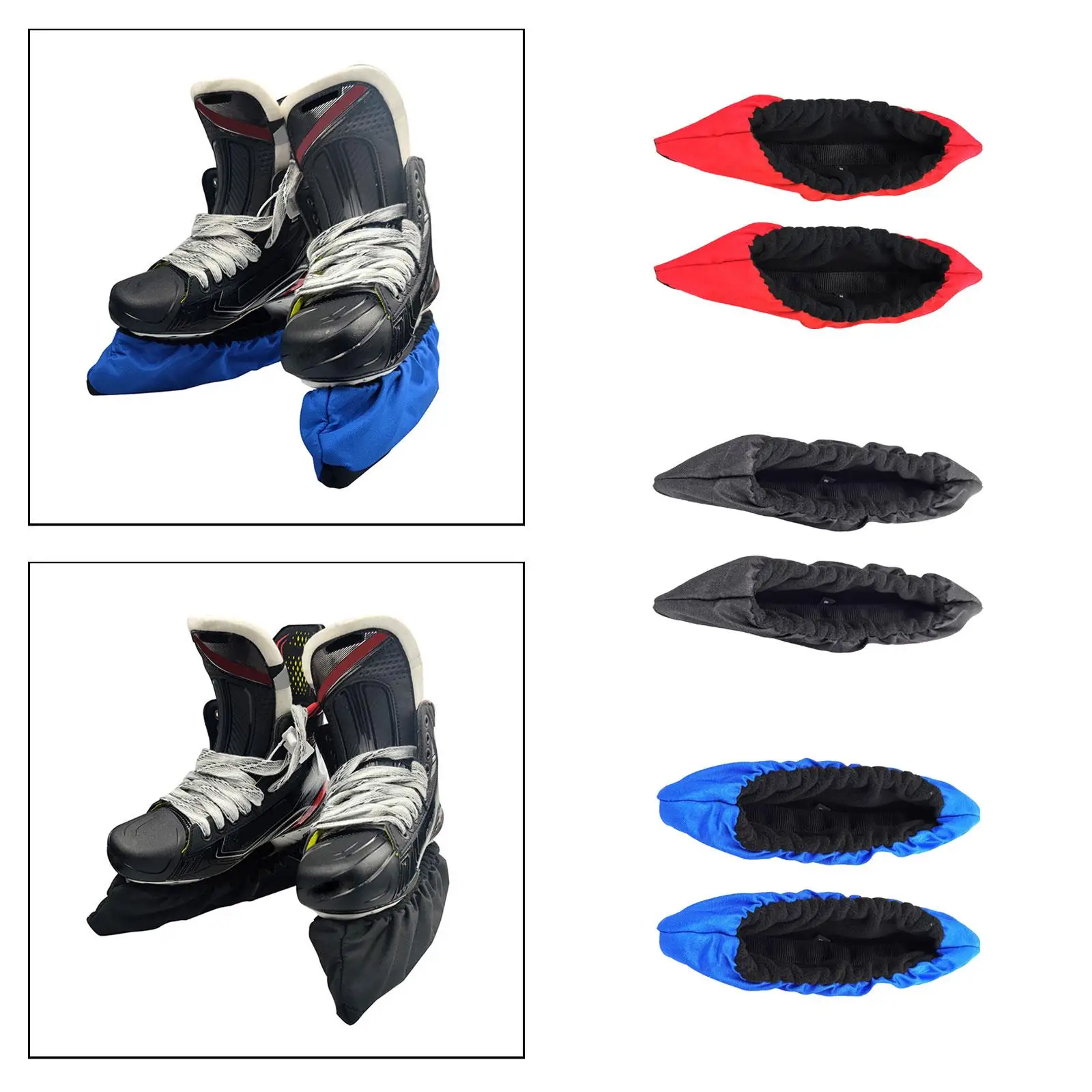 2Pcs Ice Skate Blade Covers Skating Guard Cover Blade Skate Equipments
