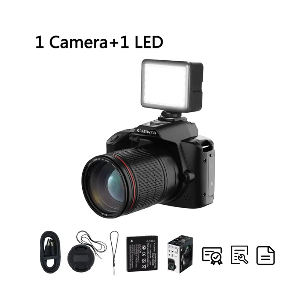 WiFi Camera Portable 4K Ultra High Definition Camera 16X Digital Zoom Camera IR Night Vision Camera With Filling Light