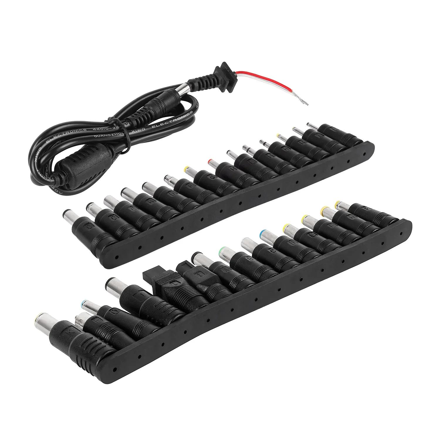 10PCS Wholesale Universal 28Pcs Multi-type Adapters Connector Most Laptop Notebook Jack Power Supply Input DC Plug Set