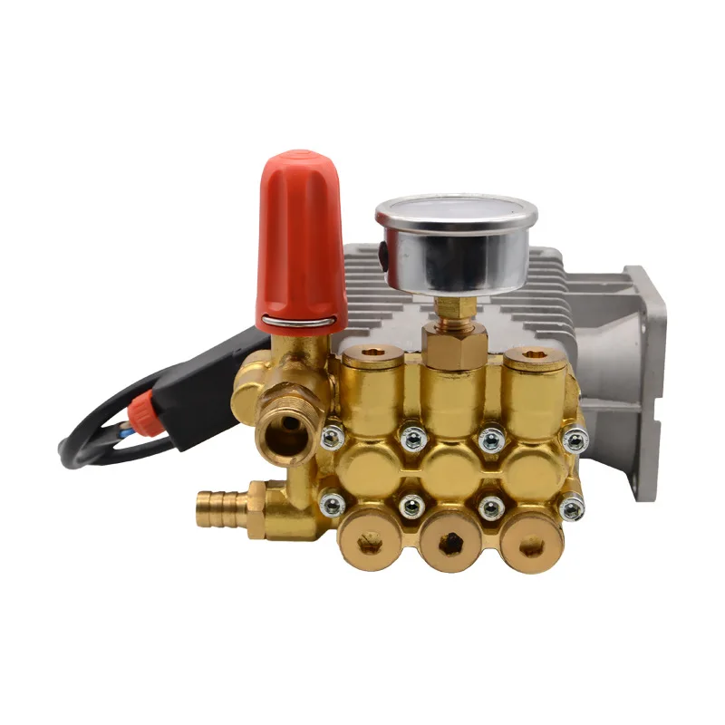 PM358A car wash bot manipulation car device pure copper pump head accessories high pressure pump head