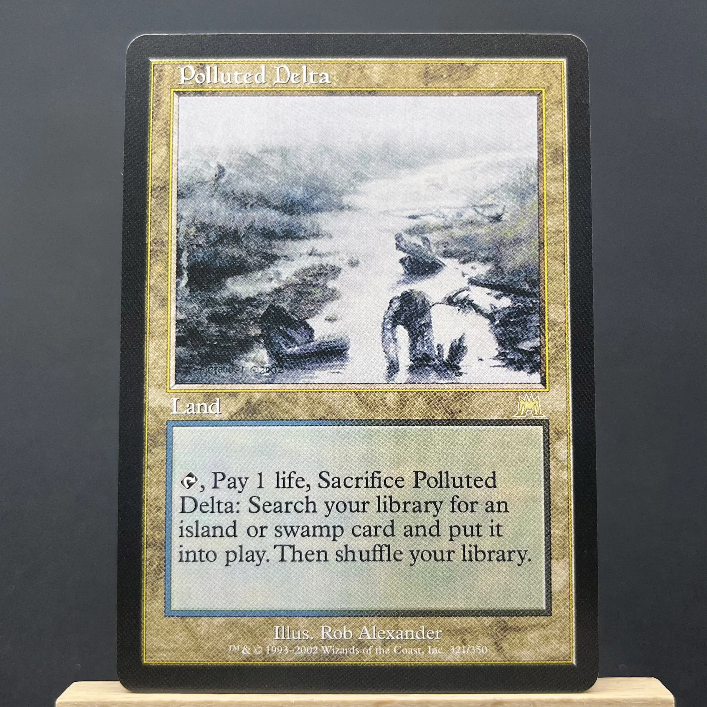 Beta MIX1-Ⅰ02 Tcg cards proxy German magical Black Core the shock lands fetch lands hallowed fountain godless shrine gather