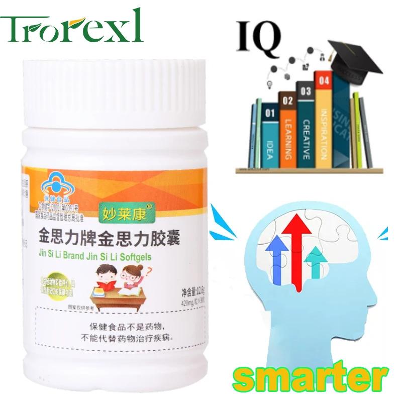 

Trorexl Premium Nootropic Brain Booster Enhance Focus Improve Memory Mental Enhancement Pills for Neuro Energy & IQ Ginkgo