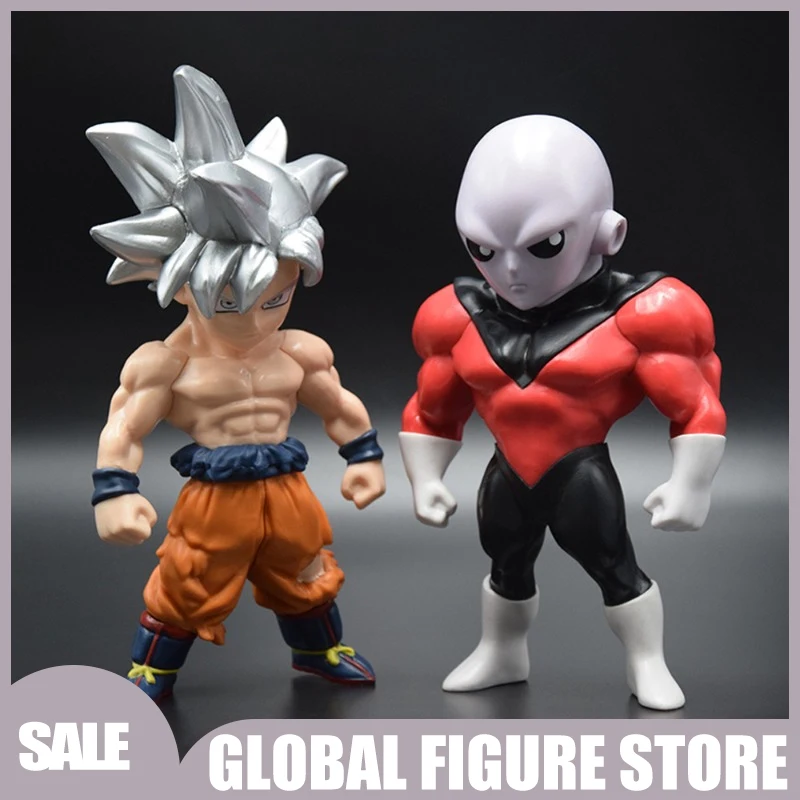 

24.5-27cm Manga Super Saiyan Son Goku vs Vegeta Battle Scene Desktop Ornament Decoration Kawaii Collectible Statue Gift for Fans