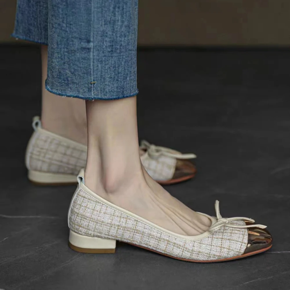 

Женские туфли на квадратном каблуке с бантом, элегантные летние новые сандалии, дизайнерские модные женские лоферы, туфли Мэри Джейн, запатиллос